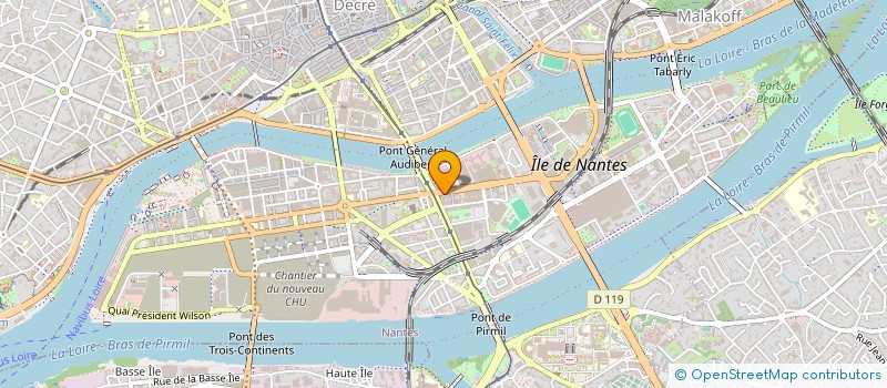 localisation de l'entreprise MADAME THIDA SENG à NANTES