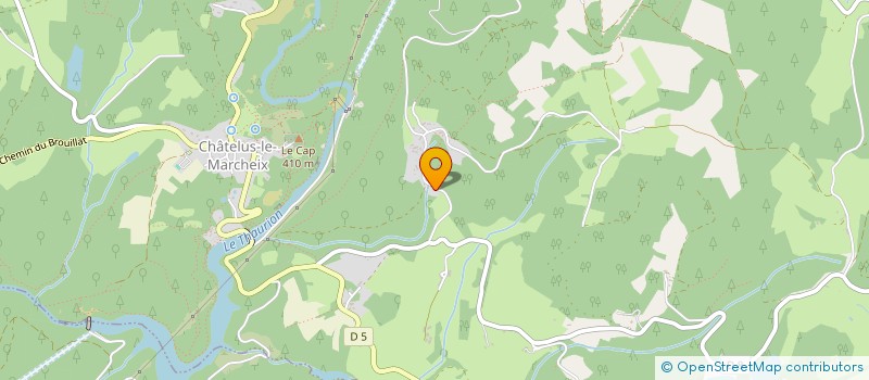 localisation de l'entreprise MADAME THIEN TRAN  CHATELUS-LE-MARCHEIX