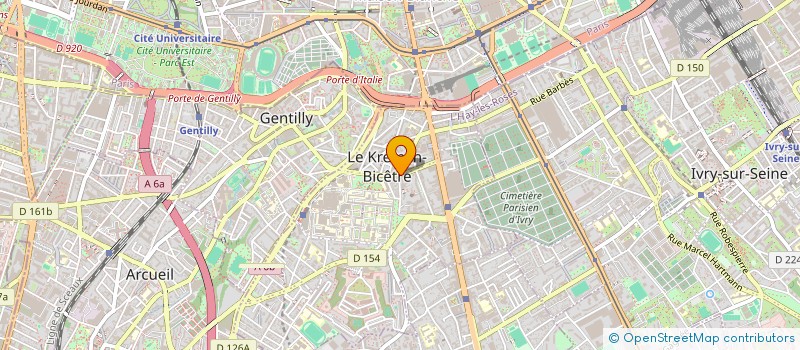 localisation de l'entreprise MADAME THILLALI LEULMI à LE KREMLIN-BICETRE