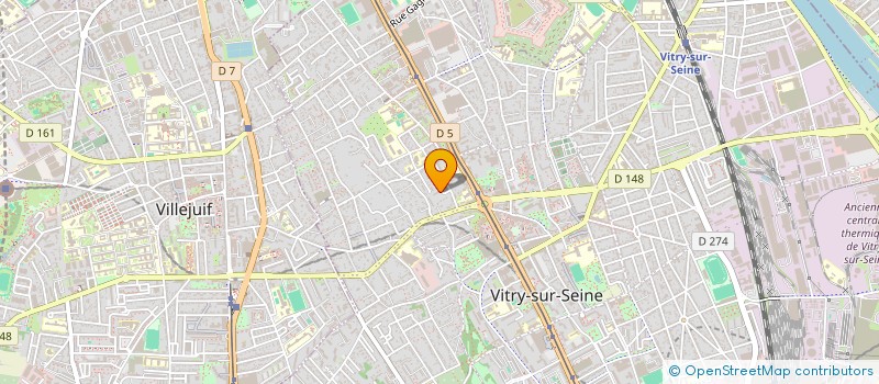 localisation de l'entreprise MADAME THINGOCMY NGUYEN  VITRY-SUR-SEINE