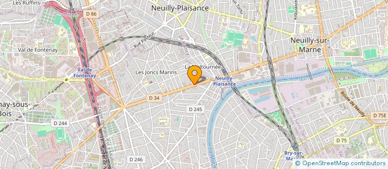 localisation de l'entreprise MADAME THITHUNGA NGUYEN à LE PERREUX-SUR-MARNE
