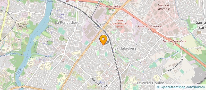 localisation de l'entreprise MADAME THITIMA KACHAIYA à NANTES