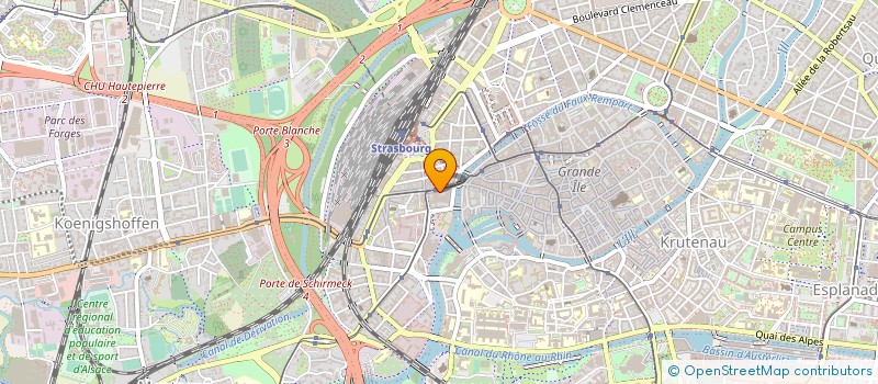 localisation de l'entreprise MADAME THIVIYA TARMAT à STRASBOURG
