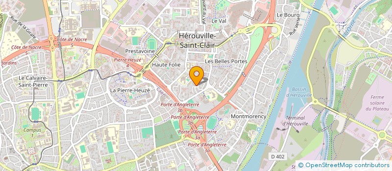 localisation de l'entreprise MADAME THIZIRI BELHOUL à HEROUVILLE-SAINT-CLAIR