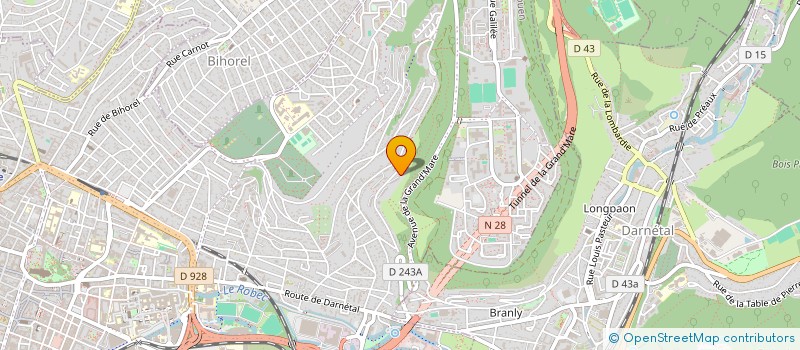 localisation de l'entreprise MADAME THIZIRI BOUDJEMAA à ROUEN