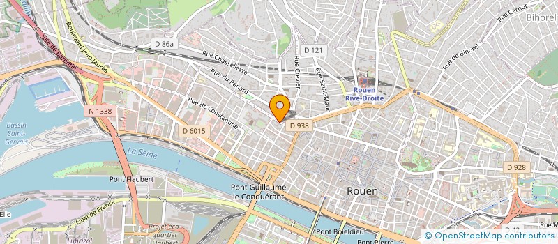 localisation de l'entreprise MADAME THIZIRI YAKOUBI  ROUEN