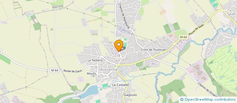 localisation de l'entreprise MADAME THOMAS BEAREZ à AUSSONNE