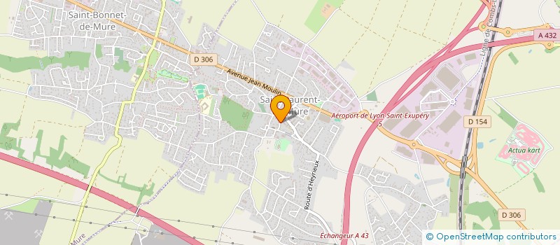 localisation de l'entreprise MADAME THOMAS CABALLERO  SAINT-LAURENT-DE-MURE