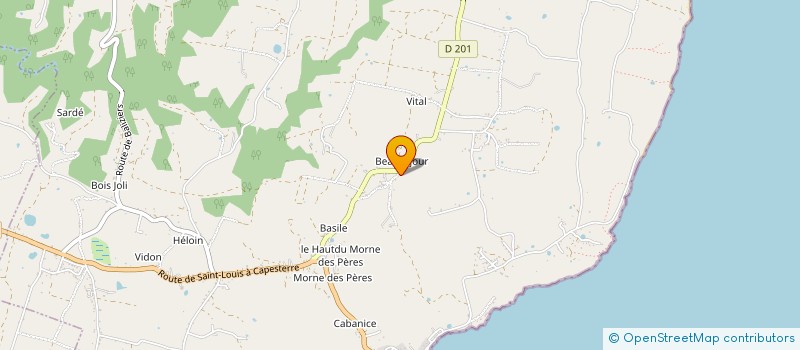 localisation de l'entreprise MADAME THOMAS HIBEAU à CAPESTERRE-DE-MARIE-GALANTE