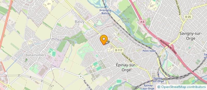 localisation de l'entreprise MADAME THOMAS NOVAIS  EPINAY-SUR-ORGE