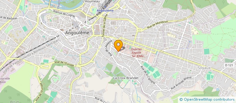 localisation de l'entreprise MADAME THONG MEE BUTKHEN à ANGOULEME