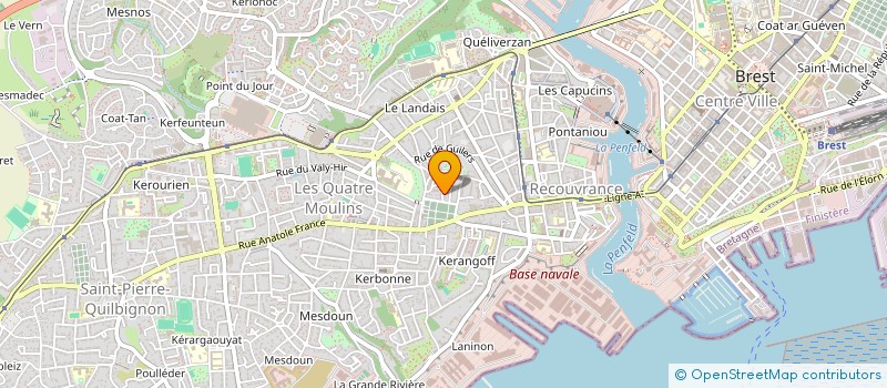 localisation de l'entreprise MADAME THONG PORNLAMDET à BREST