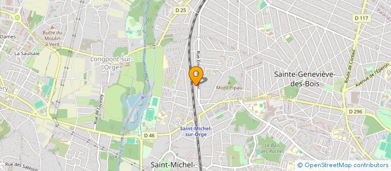 localisation de l'entreprise MADAME THOULY MASSOU  SAINT-MICHEL-SUR-ORGE