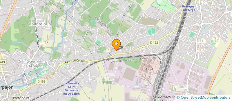 localisation de l'entreprise MADAME THOURAYA GAIECH à SAINT-GERMAIN-LES-ARPAJON