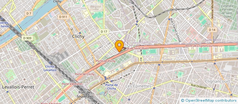 localisation de l'entreprise MADAME THOURAYA LANDOLSI à CLICHY