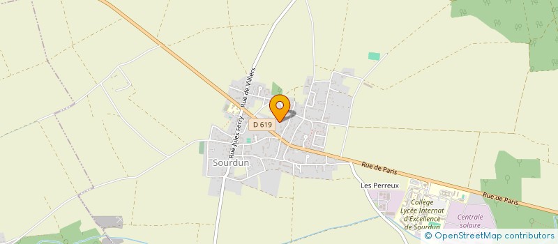 localisation de l'entreprise MADAME THU CAO  SOURDUN