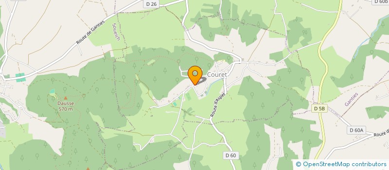 localisation de l'entreprise MADAME THU HUONG NGUYEN  COURET