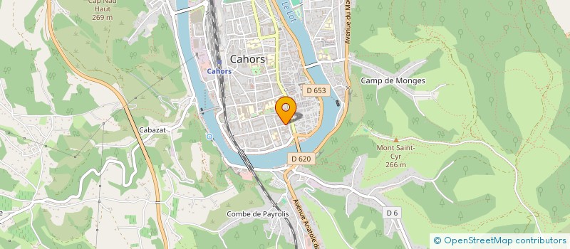 localisation de l'entreprise MADAME THU-LAN BUU  CAHORS