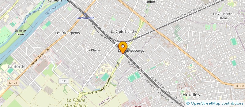 localisation de l'entreprise MADAME THU LE  SARTROUVILLE