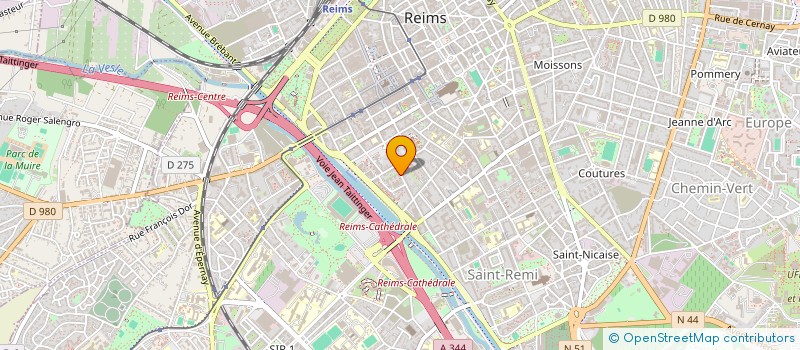 localisation de l'entreprise MADAME THU NGA NGUYEN  REIMS