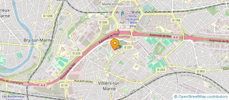 localisation de l'entreprise MADAME THULASI INDRAKUMAR à VILLIERS SUR MARNE