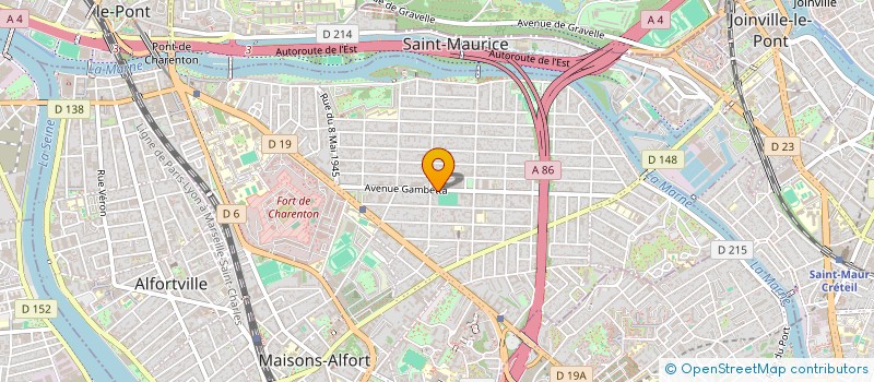 localisation de l'entreprise MADAME THUY DO  MAISONS-ALFORT