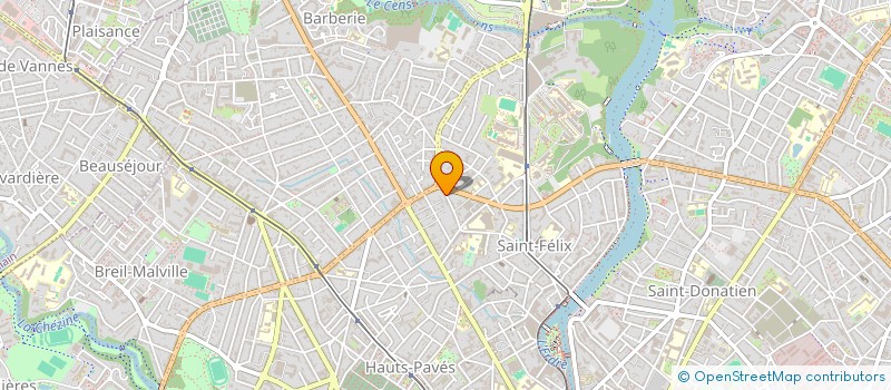 localisation de l'entreprise MADAME THUY DUONG PHAM  NANTES