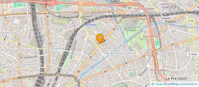 localisation de l'entreprise MADAME THUY NGA LE  PARIS