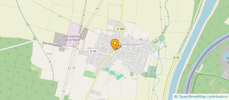 localisation de l'entreprise MADAME THUY NGUYEN  BLODELSHEIM