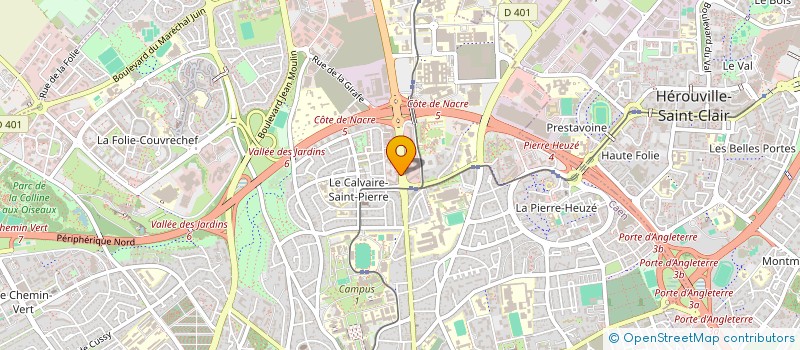 localisation de l'entreprise MADAME THUY TRAN à CAEN