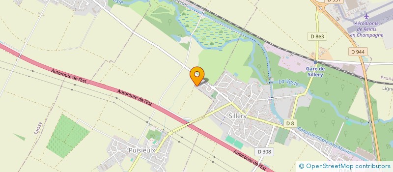 localisation de l'entreprise MADAME THUY VAN LE NGUYEN  SILLERY