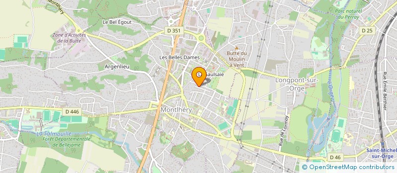 localisation de l'entreprise MADAME THUYTUYETTRINH TRUONG  MONTLHERY