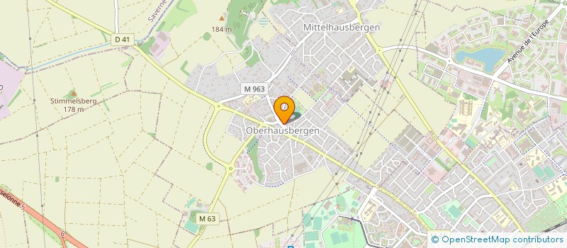 localisation de l'entreprise MADAME THY THY PHAM  OBERHAUSBERGEN