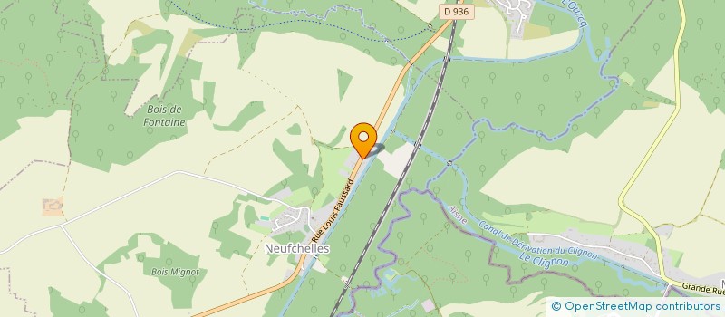 localisation de l'entreprise MADAME THYA CANTOBION  NEUFCHELLES