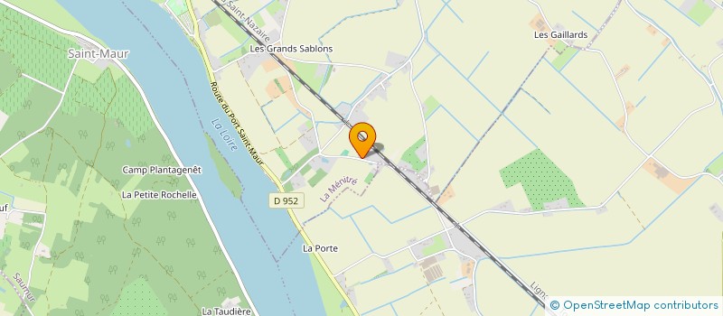 localisation de l'entreprise MADAME THYANN CHUREAU  LA MENITRE