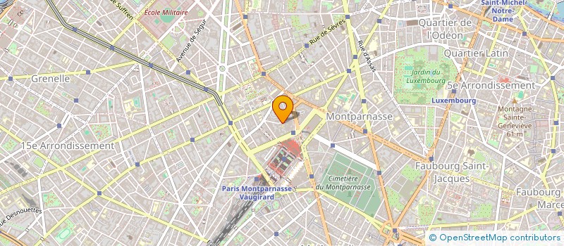 localisation de l'entreprise MADAME THYLANE DUPRE  PARIS