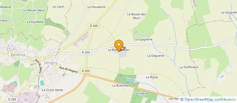 localisation de l'entreprise MADAME TIA FAGAULT à BELFORET-EN-PERCHE