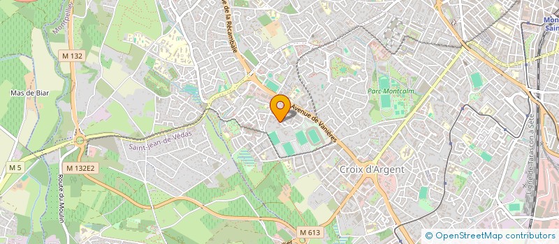 localisation de l'entreprise MADAME TIANA COURRENT à MONTPELLIER