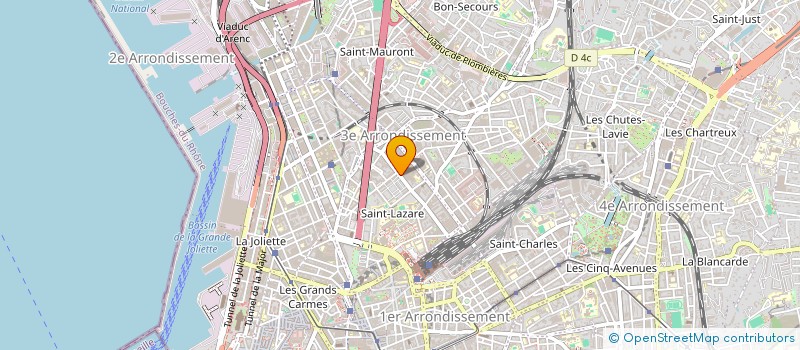 localisation de l'entreprise MADAME TIANA RAKOTOARISOA à MARSEILLE