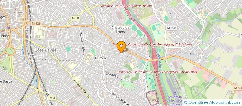 localisation de l'entreprise MADAME TIANA RAZAKAZAFY  TOULOUSE