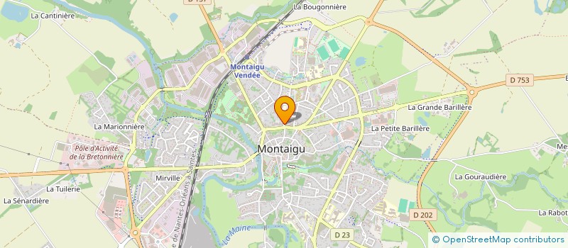 localisation de l'entreprise MADAME TIANA TURPIN à MONTAIGU-VENDEE