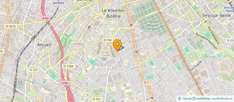 localisation de l'entreprise MADAME TIANYU SHAO à LE KREMLIN-BICETRE