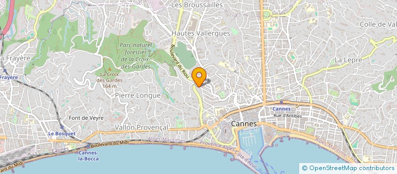 localisation de l'entreprise MADAME TIARA SCHOUTEN  CANNES