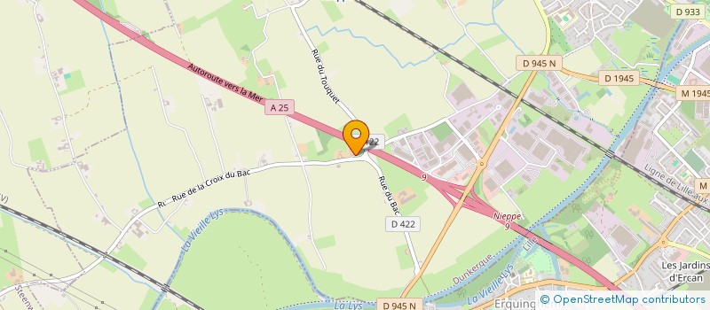 localisation de l'entreprise MADAME TIARE DUPUIS  NIEPPE