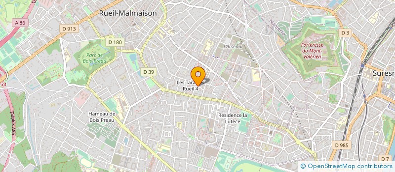 localisation de l'entreprise MADAME TIDA DIALLO à RUEIL-MALMAISON