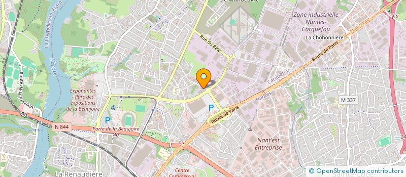 localisation de l'entreprise MADAME TIEHORO BOBO  NANTES