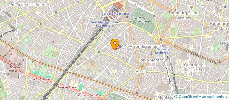 localisation de l'entreprise MADAME TIENHOUAN TEHI  PARIS