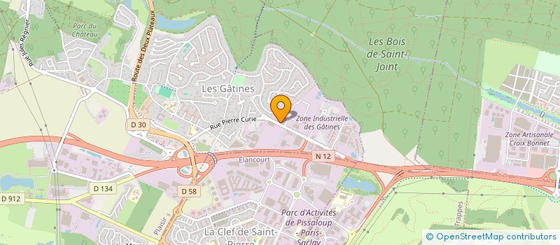 localisation de l'entreprise MADAME TIEREGAGNIGUI COULIBALY à PLAISIR