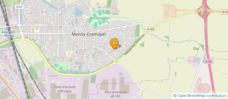 localisation de l'entreprise MADAME TIERNEY MANDOMBI à MOISSY-CRAMAYEL