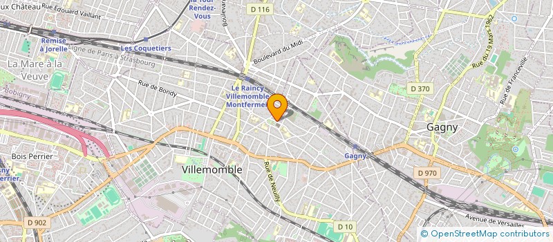 localisation de l'entreprise MADAME TIETA SPILOTROS à VILLEMOMBLE